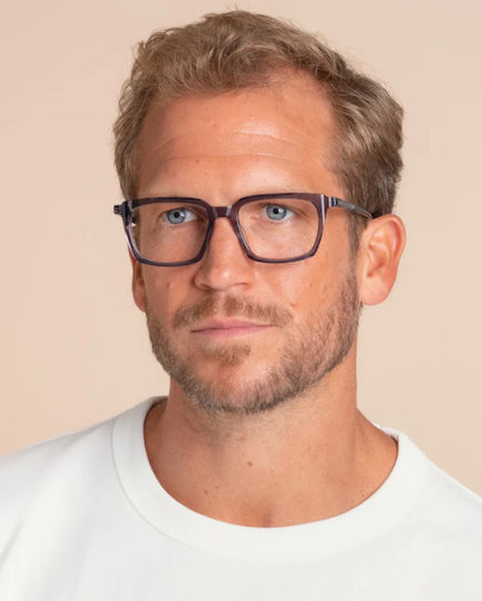 Modo 8005 Dgry Grey Metal Prescription Eyeglass Frames