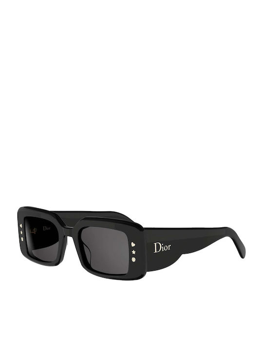 Dior Sunglasses Black with Horn-Rimmed Frame Dior Sunglasses Black with Horn-Rimmed Frame