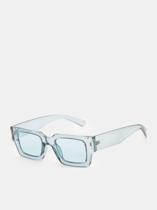Luigi Unisex Sunglasses with Grey Frame and Grey Lens 4841810