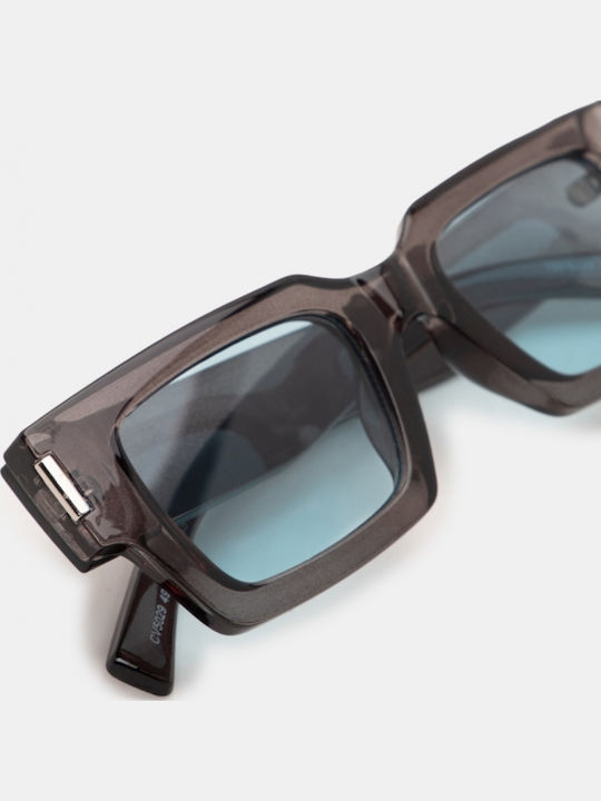 Luigi Unisex Γυαλιά Ηλίου με Γαλάζιο Σκελετό και Γαλάζιο Φακό 4841830