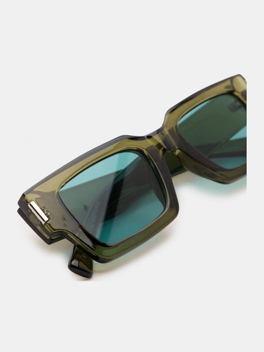 Luigi Unisex Γυαλιά Ηλίου με Πράσινο Σκελετό και Πράσινο Φακό 4841803