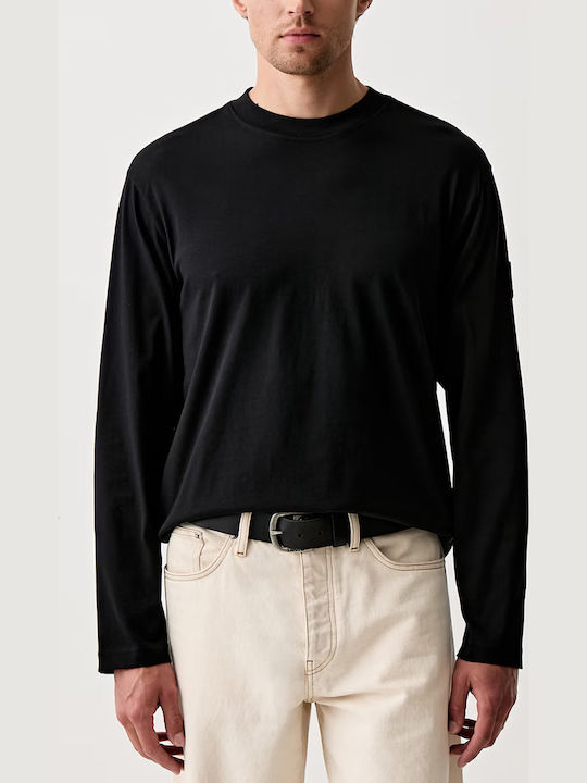 Karl Lagerfeld Long Sleeve Black Blouse