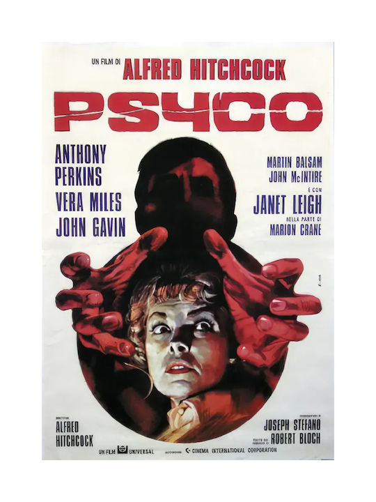 Плакат Psycho Maxi Poster 70x100 #703 G162557