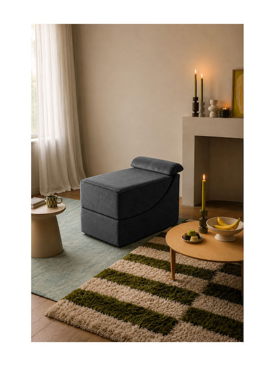 Relax Sessel Grau 50x130x50cm