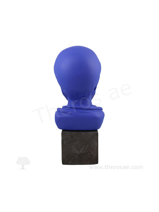 Dekorative Büste aus Keramik Material des Hippokrates 23cm