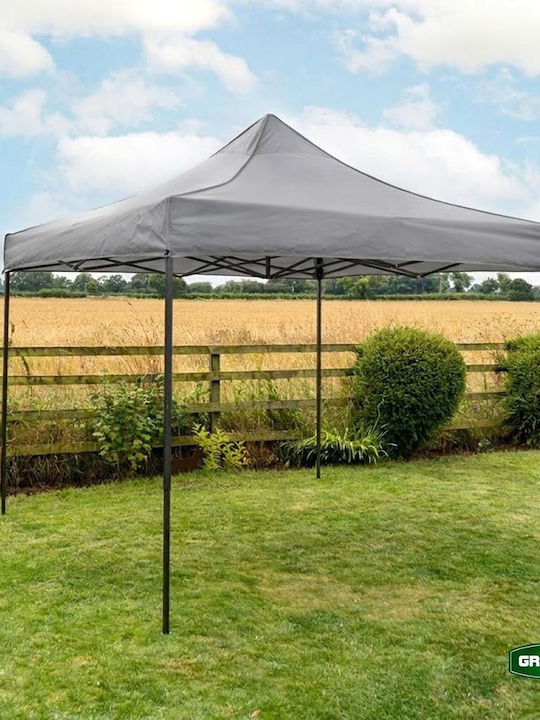 Grasher Zusammenklappbares Garten Gazebo Beige 3x3m