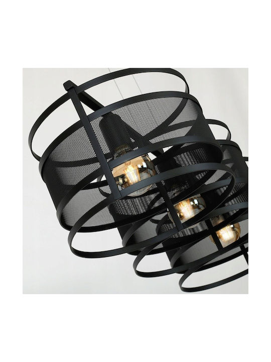 Luminex Luminex Ceiling Light Black with E27 Socket