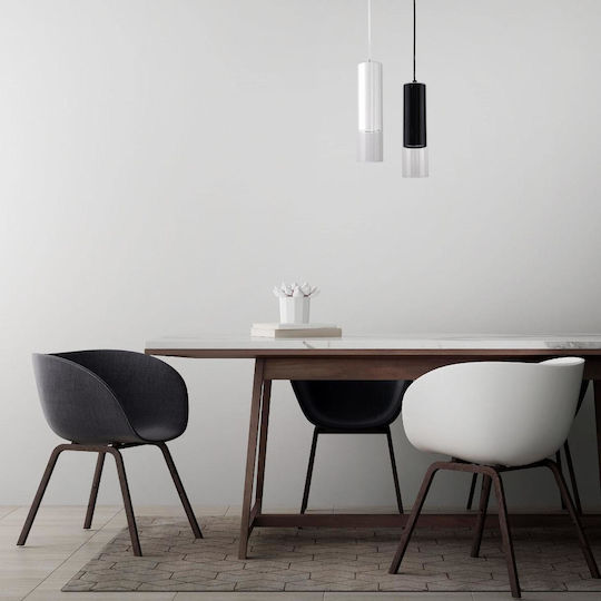 Light Prestige Pendant Light White with Socket GU10 7x150x150cm