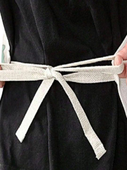 Kitchen Apron Beige IS-98591623616236