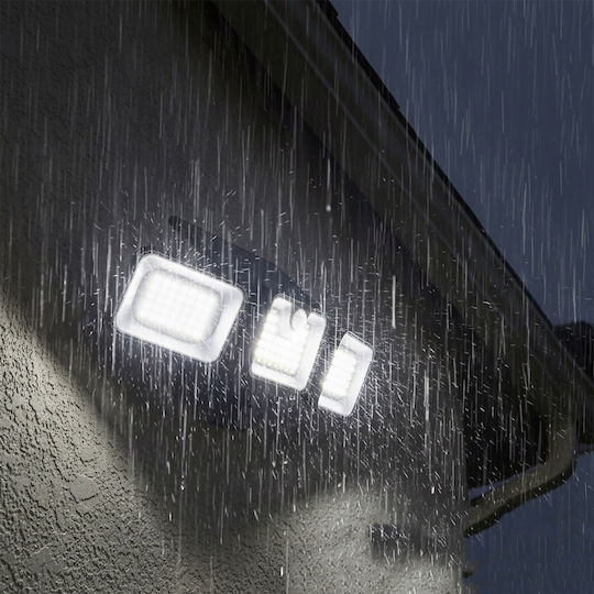 Likesmart Lampă Solară de Exterior 180 Led Senzor de Mișcare Pir Senzor de Amurg 3 Moduri de Iluminare Panou Solar 5.5v Ip65 Rezistent la Apă Unghi Reglabil Curte Grădină Alea Terasă 6000-7000k Negru