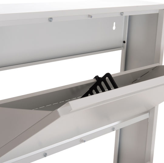 Μεταλλική Παπουτσοθήκη Stark 71x15x137cm