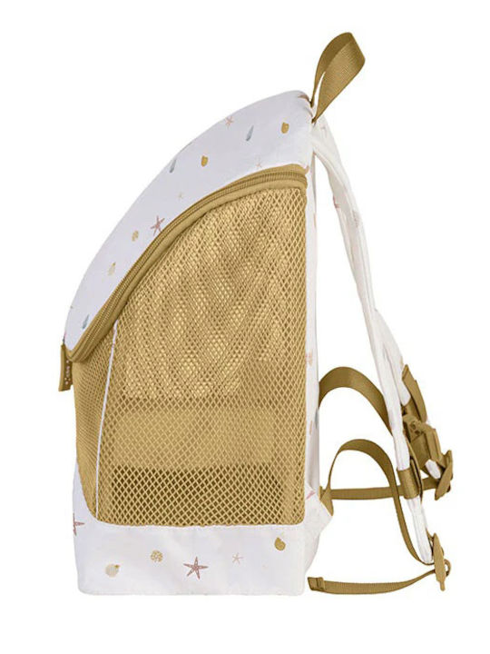 Saro Sea Kids Backpack White 31x26x16cm