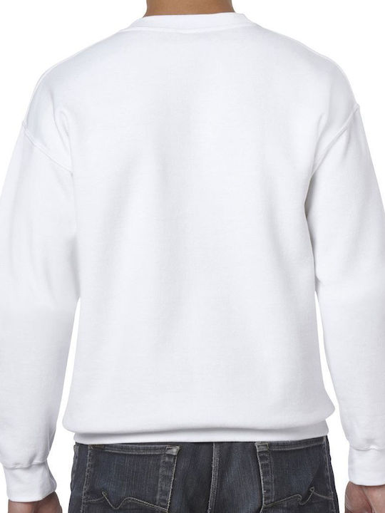 Hanorace Caloriile Nu Contează Când Porți Un Crewneck Drăguț Cu Un Câine Care Mănâncă Paste Pop Culture Alb