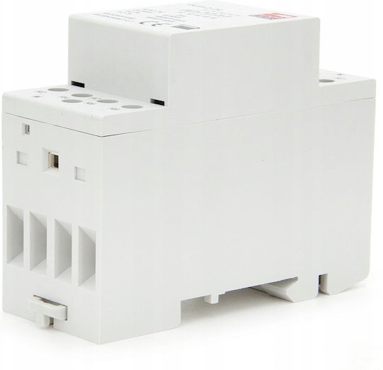 Zweipolig Schienenumschalter 230V 25A