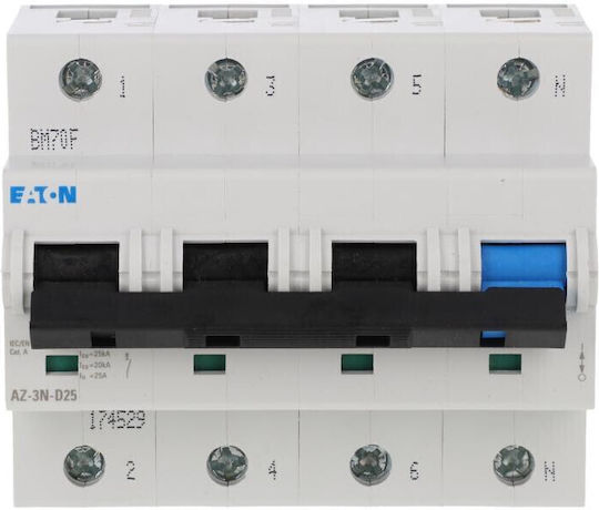 Power Switch 3p+n D 25a 25ka Ac Az-3n-d25 174529