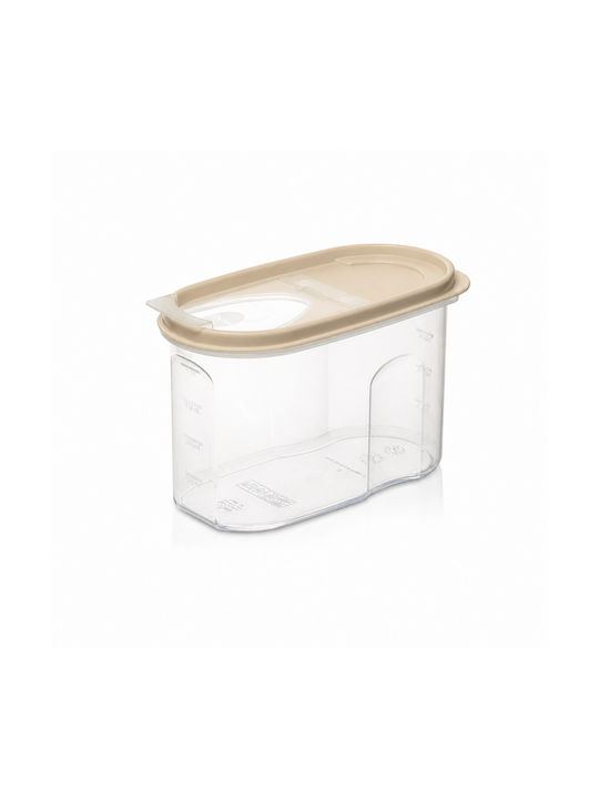 Viosarp Plastic Beige Lunch Box 1.2lt M-141