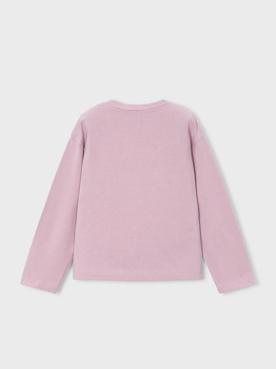 Kinderoberteil Langärmelig Rosa bear