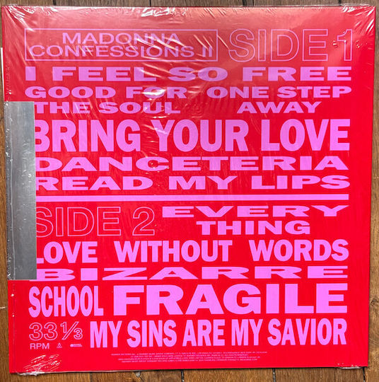 Madonna Confessions Ii Vinyl