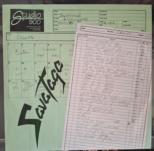 Savatage Madness Reigns From Gutter 1990 Vinyl