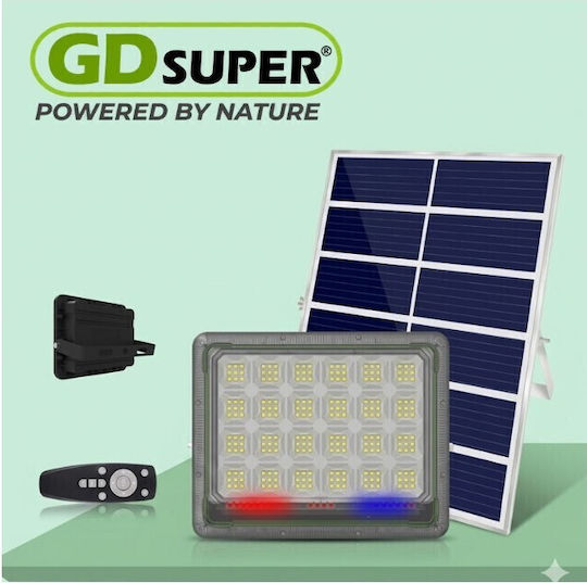 Proiector Solar LED 200W Alb Cald Cu Telecomandă IP67