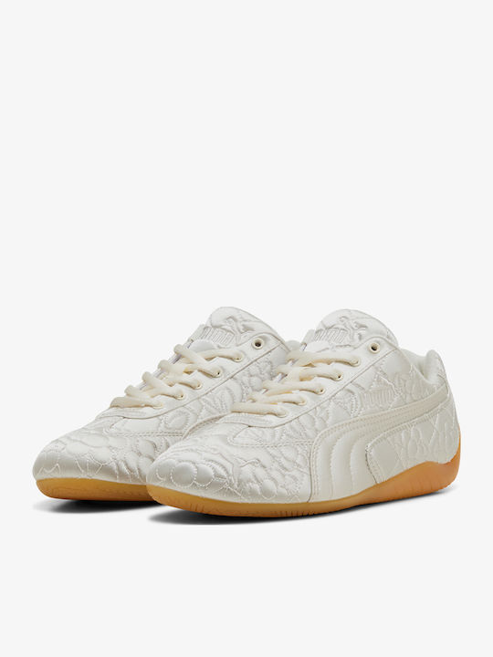 PUMA Speedcat Women's Sneakers Warm White-puma White-caramel Latte