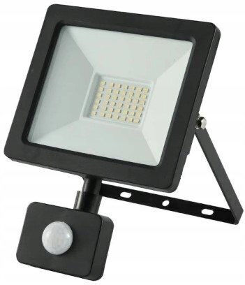 Germina Στεγανός Προβολέας LED 50W Φυσικό Λευκό 4000K με Αισθητήρα Κίνησης IP65