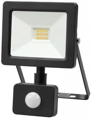 Germina Στεγανός Προβολέας LED 30W Φυσικό Λευκό 4000K με Αισθητήρα Κίνησης IP44