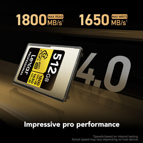 Lexar Professional CFexpress 512GB Class 10 1800MB/s