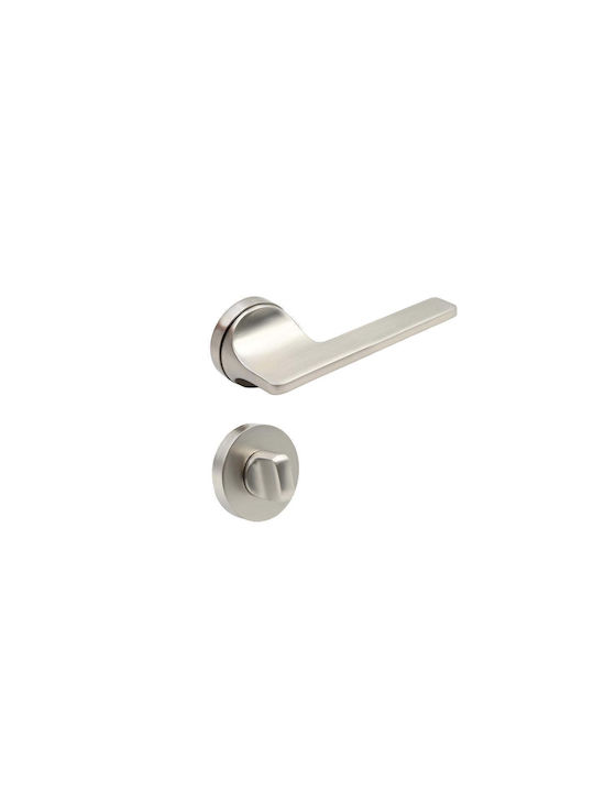 X-IT WC Türknopf Grau