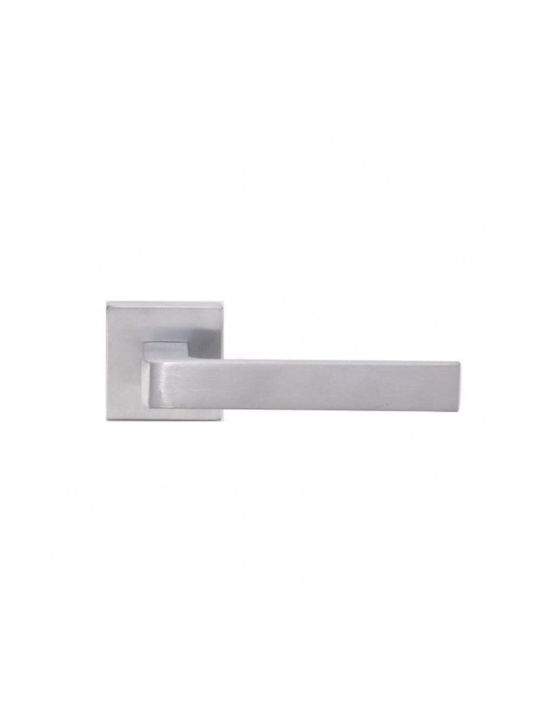 Ghidini Πόμολο Μεσόπορτας Satin Chrome
