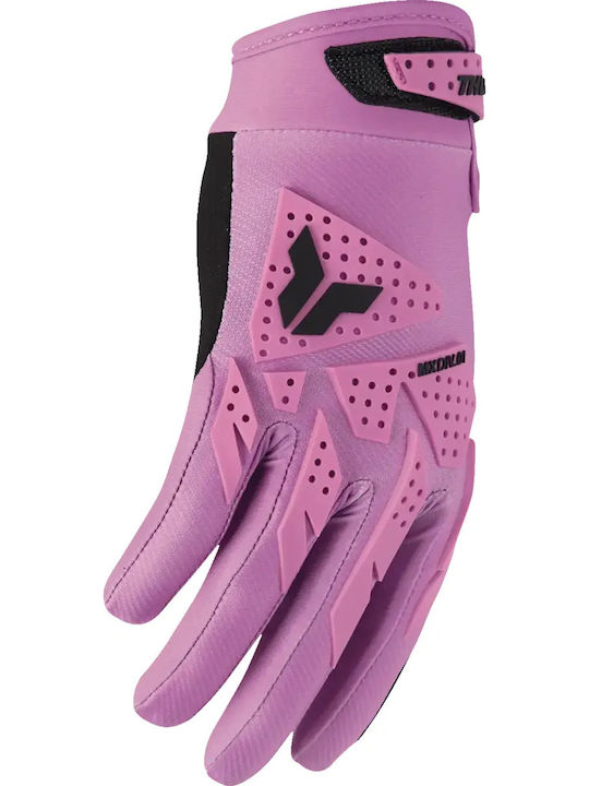 Thor Launchmode Sommerzeit Damen Motorradhandschuhe Rosa