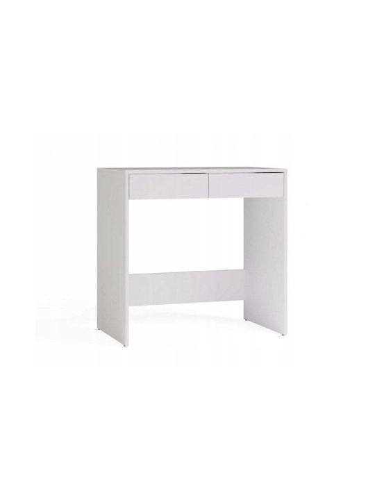 Bodenstehende Schminktisch Schlafzimmer Holz Weiß 81x50x80cm
