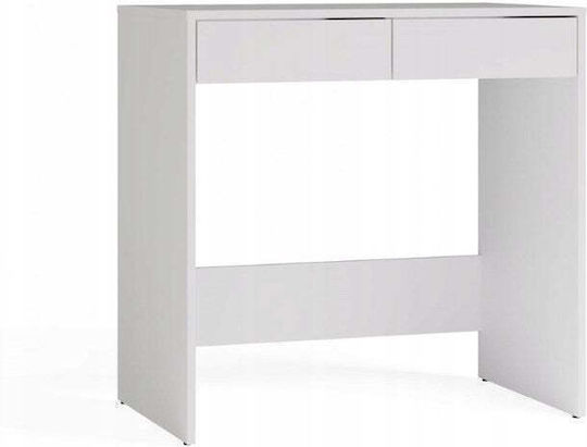 Bodenstehende Schminktisch Schlafzimmer Holz Weiß 81x50x80cm