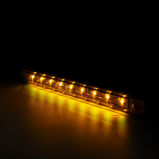 Led Светлина за габарит Horpol 9 Smd Led Оранжева 12v24v Филтър E-mark
