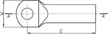 Ergom Ακροδέκτης Καλωδίου E12KA-01050102900