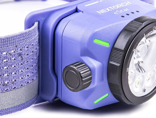 Nextorch Headlamp LED Dual Function with Maximum Brightness 1300lm