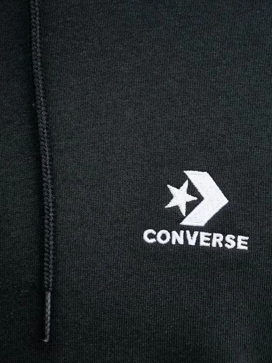 Sweatshirt mit Kapuze Schwarz