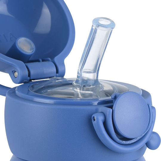 Estia Wonder Bottle Save The Aegean Ανοξείδωτο Παιδικό Παγούρι Θερμός με Καλαμάκι Non Spill City Hereos 500ml