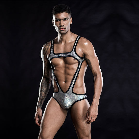 Intimonna Sexy Herren Sexy Unterwäsche Silber