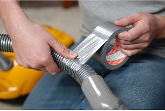 Tesa Extra Power Universal Silver Αυτοκόλλητη Υφασμάτινη Ταινία Γκρι 10mx50mm