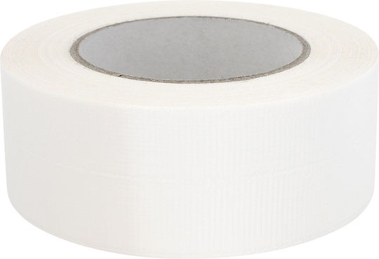 Allcolor Stage Tape Self-Adhesive Fabric Tape White 50mmx50m 1pcs