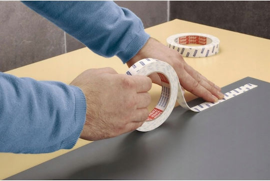 Tesa Powerbond Autocolantă Bandă dublă față-verso Transparentă 19mmx1.5m 1buc