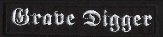 Woven Iron On Embroidered Fabric Sign Sewing Supplies 12.5x2.5cm