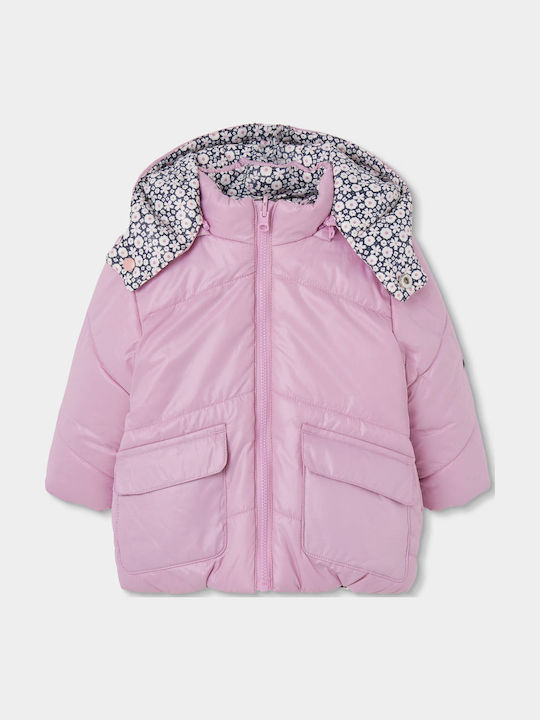 Kinderjacken & Winterjacken Casual Beidseitig Rosa
