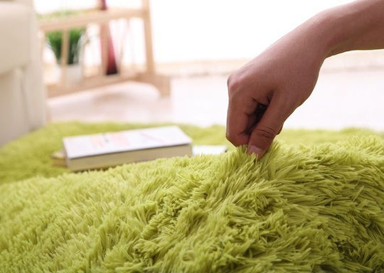 Dywan Living Room Shaggy 200x300 Green Uniwersalny