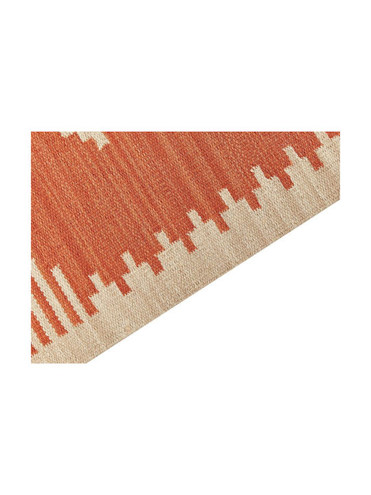 Beliani Beliani Wohnzimmer Teppich Rechteckig Baumwolle Orange 200x300cm