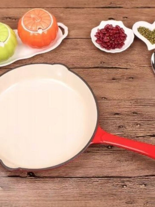 Krisberg Cast Iron Pan with Enamel Coating 16cm