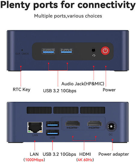 Beelink SER3 Mini PC (Ryzen 3 3200U/8GB DDR4/480GB SSD/W11 Pro)
