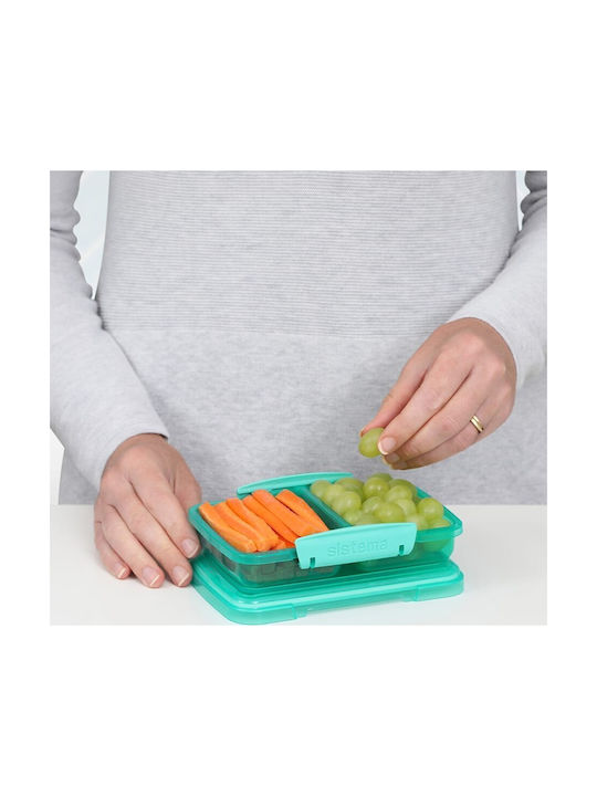 Sistema Lunchbox Kunststoff Blau 350ml 1Stück