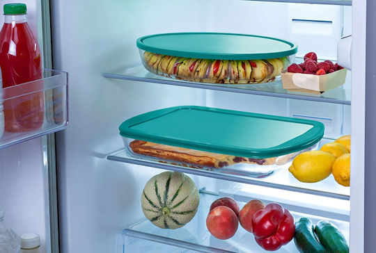 Pyrex Кутия за обяд Стъкло Зелен 3000мл 1бр
